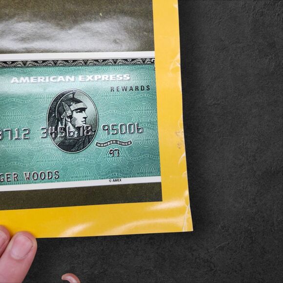 2004 Caddyshack American Express Poster Tiger Woods 27x38 Vintage Style Golf - Picture 6 of 14